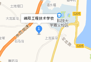 四川省綿陽工程技術學校地址、學校校園地址在哪