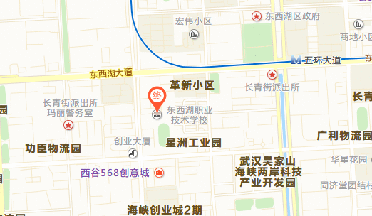 武漢市東西湖職業(yè)技術(shù)學(xué)校位置地圖