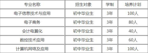武漢市電子信息職業(yè)技術(shù)學(xué)校招生專業(yè)