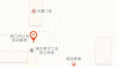 荊門市高級技工學校位置地圖
