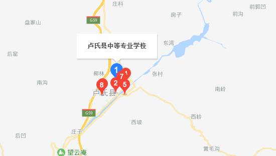 盧氏縣中等專業(yè)學(xué)校地址，地址在哪里
