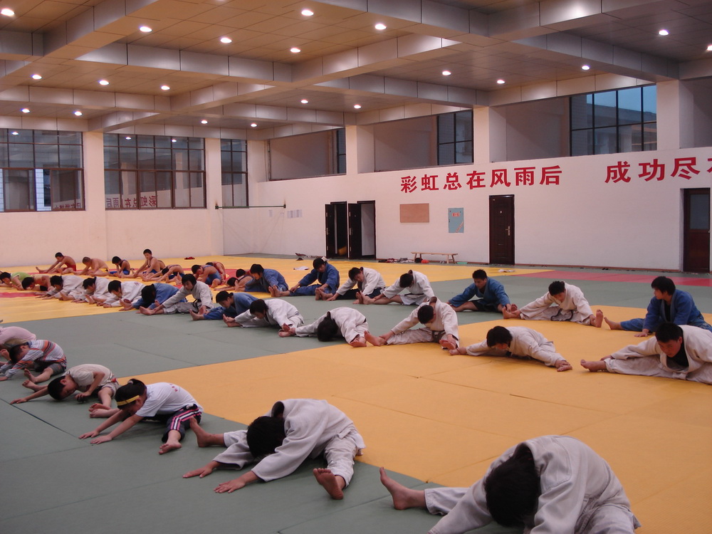 邵陽市體育運動學校柔術(shù)訓練