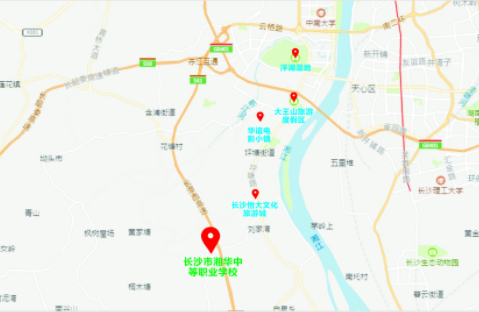 長沙市湘華中等職業(yè)學校地址、學校校園地址在哪里