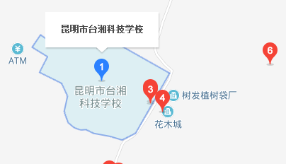 昆明市臺(tái)湘科技學(xué)校地址、校園在哪里