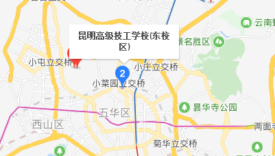 昆明高級技工學(xué)校地址、校園在哪里