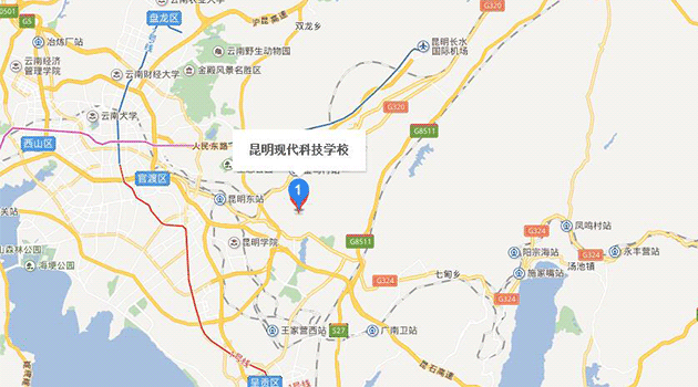 昆明現(xiàn)代科技學(xué)校地址、校園在哪里