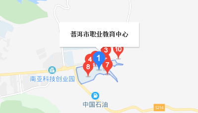 普洱市職業(yè)教育中心地址、校園在哪里