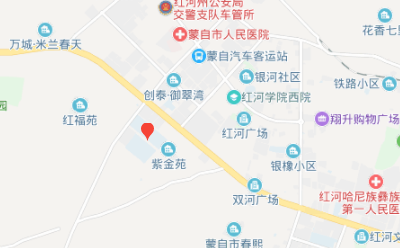 蒙自縣第一高級中學地址、校園在哪里