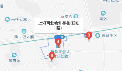 上海商業(yè)會計學校地址、校園在哪里