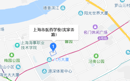 上海市醫(yī)藥學校地址、校園在哪里