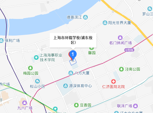 上海市環(huán)境學校地址、校園在哪里