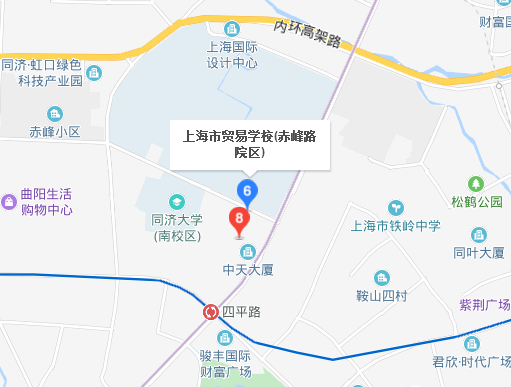 上海市貿(mào)易學(xué)校地址、校園在哪里