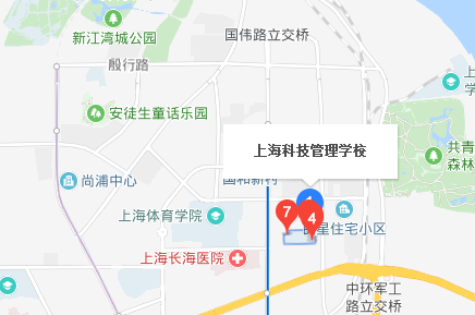 上?？萍脊芾韺W校地址、校園在哪里
