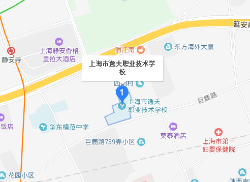上海市逸夫職業(yè)技術(shù)學(xué)校地址、校園在哪里