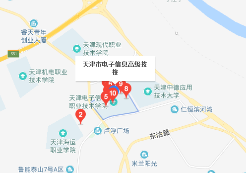 天津市電子信息技師學(xué)院地址、校園在哪里