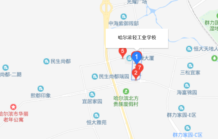 哈爾濱輕工業(yè)學(xué)校地址、校園在哪里