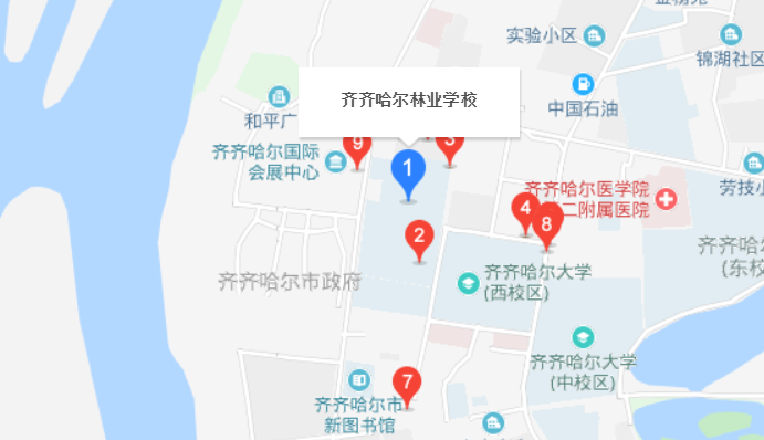 齊齊哈爾林業(yè)學(xué)校地址、校園在哪里