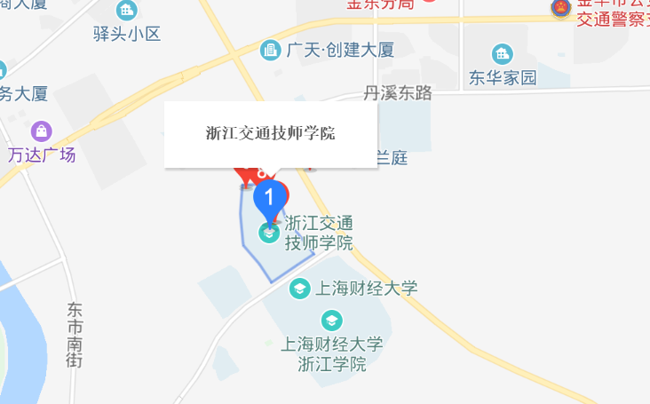 浙江交通技師學(xué)院地址、校園在哪里