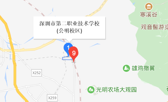 深圳市第二職業(yè)技術(shù)學(xué)校地址、校園在哪里