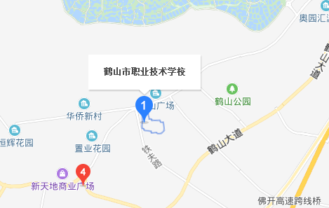 鶴山市職業(yè)技術(shù)學(xué)校地址、校園在哪里